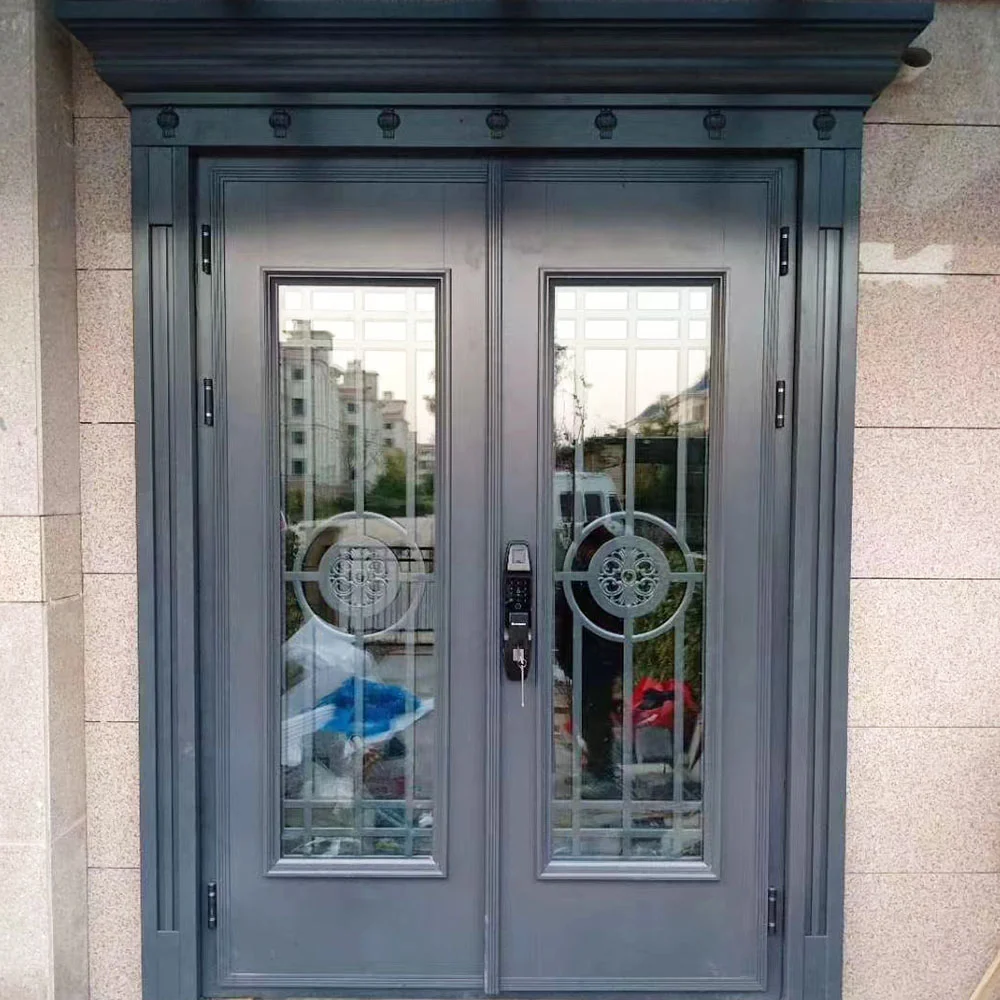 Cast aluminum entry door27