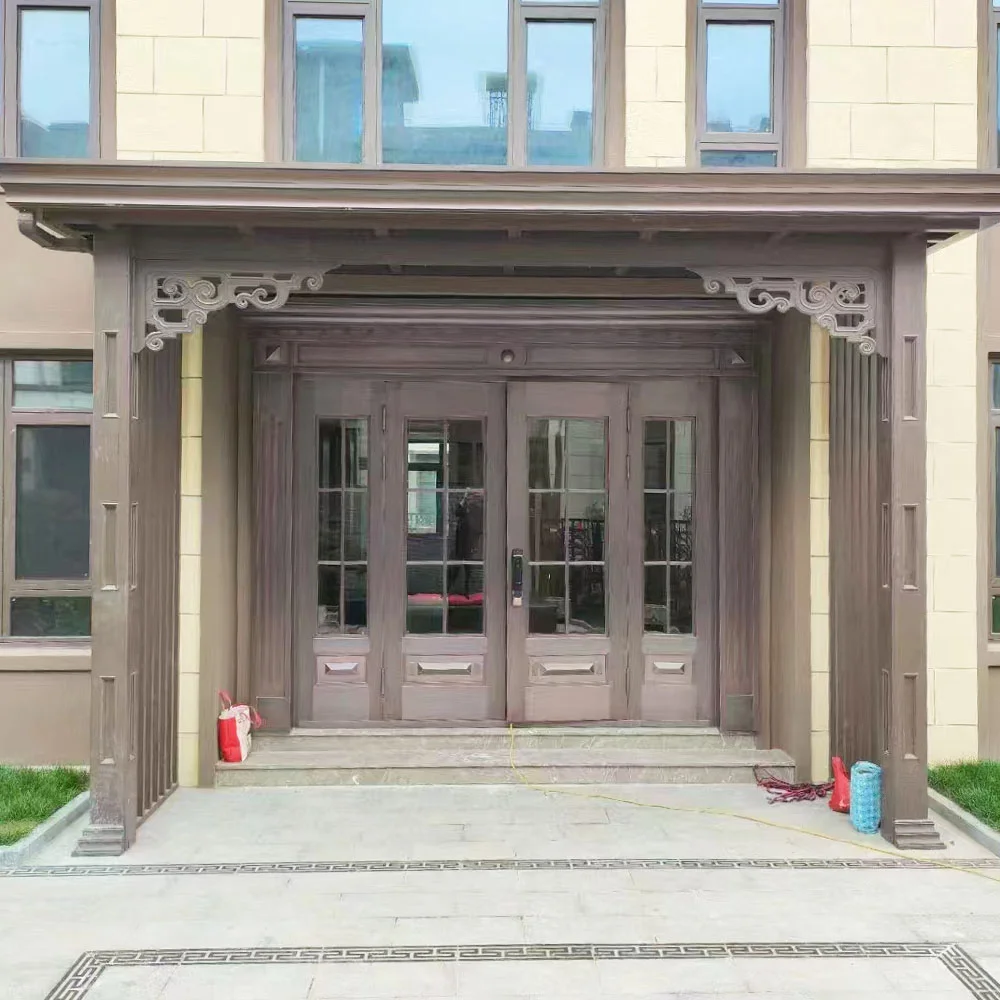 Cast aluminum entry door10